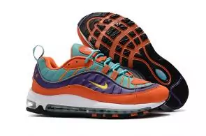 nike air max 98 team model orange red green